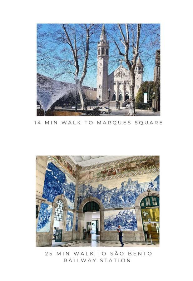 Porto Historic - Apartment With Private Patio Luaran gambar